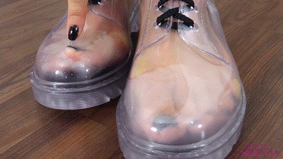 Hot Sweat Haze In My See-through Shoes